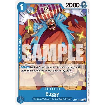 Buggy (ST17-003) - Starter Deck 17: BLUE Donquixote Doflamingo