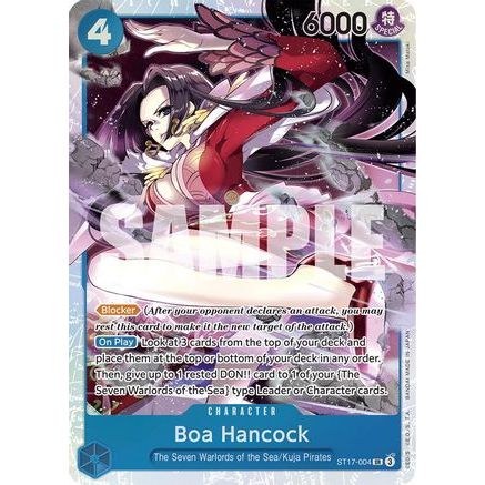 Boa Hancock (ST17-004) - Starter Deck 17: BLUE Donquixote Doflamingo Foil
