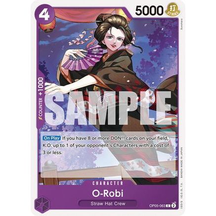 O-Robi (OP05-063) - Starter Deck 18: PURPLE Monkey.D.Luffy