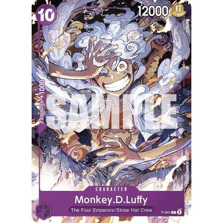 Monkey.D.Luffy (P-041) (P-041) - Starter Deck 18: PURPLE Monkey.D.Luffy
