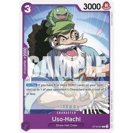 Uso-Hachi (ST18-001) (ST18-001) - Starter Deck 18: PURPLE Monkey.D.Luffy