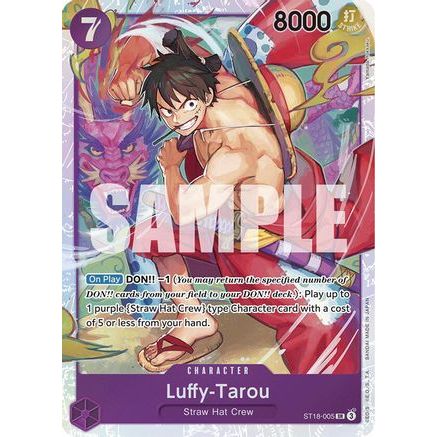 Luffy-Tarou (ST18-005) - Starter Deck 18: PURPLE Monkey.D.Luffy Foil