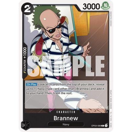 Brannew (OP03-089) - Starter Deck 19: BLACK Smoker