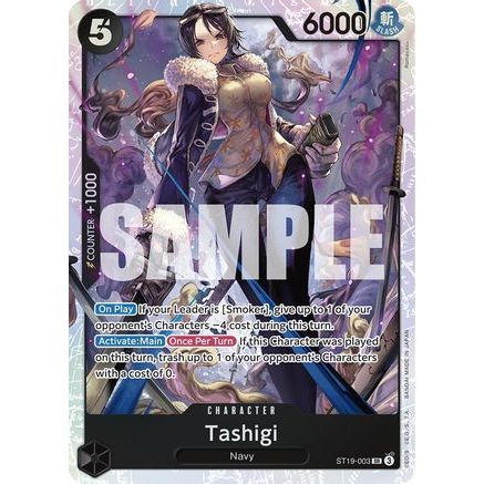Tashigi (ST19-003) - Starter Deck 19: BLACK Smoker Foil