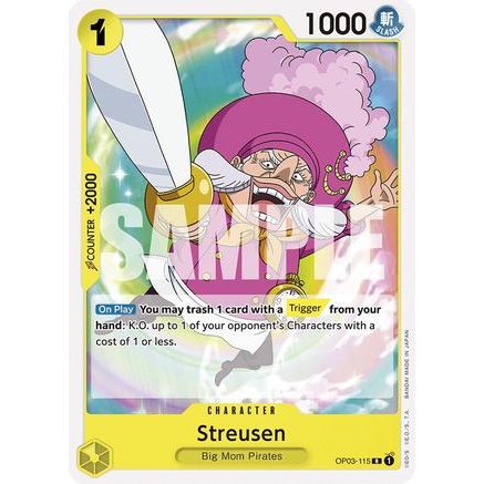 Streusen (OP03-115) - Starter Deck 20: YELLOW Charlotte Katakuri