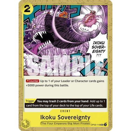 Ikoku Sovereignty (OP03-118) - Starter Deck 20: YELLOW Charlotte Katakuri