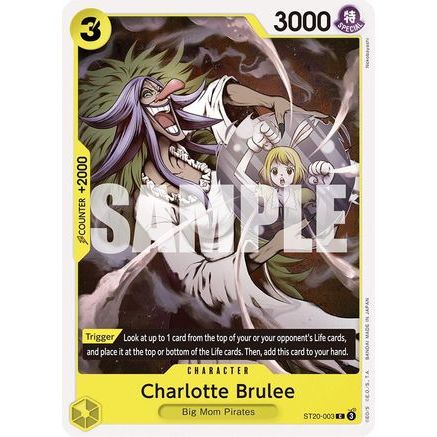 Charlotte Brulee (ST20-003) - Starter Deck 20: YELLOW Charlotte Katakuri