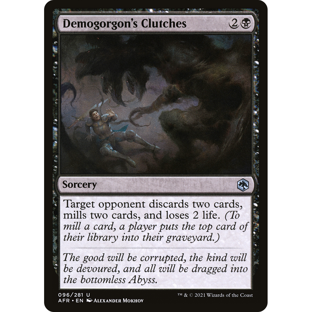 Demogorgon's Clutches (AFR-096) - Adventures in the Forgotten Realms Foil