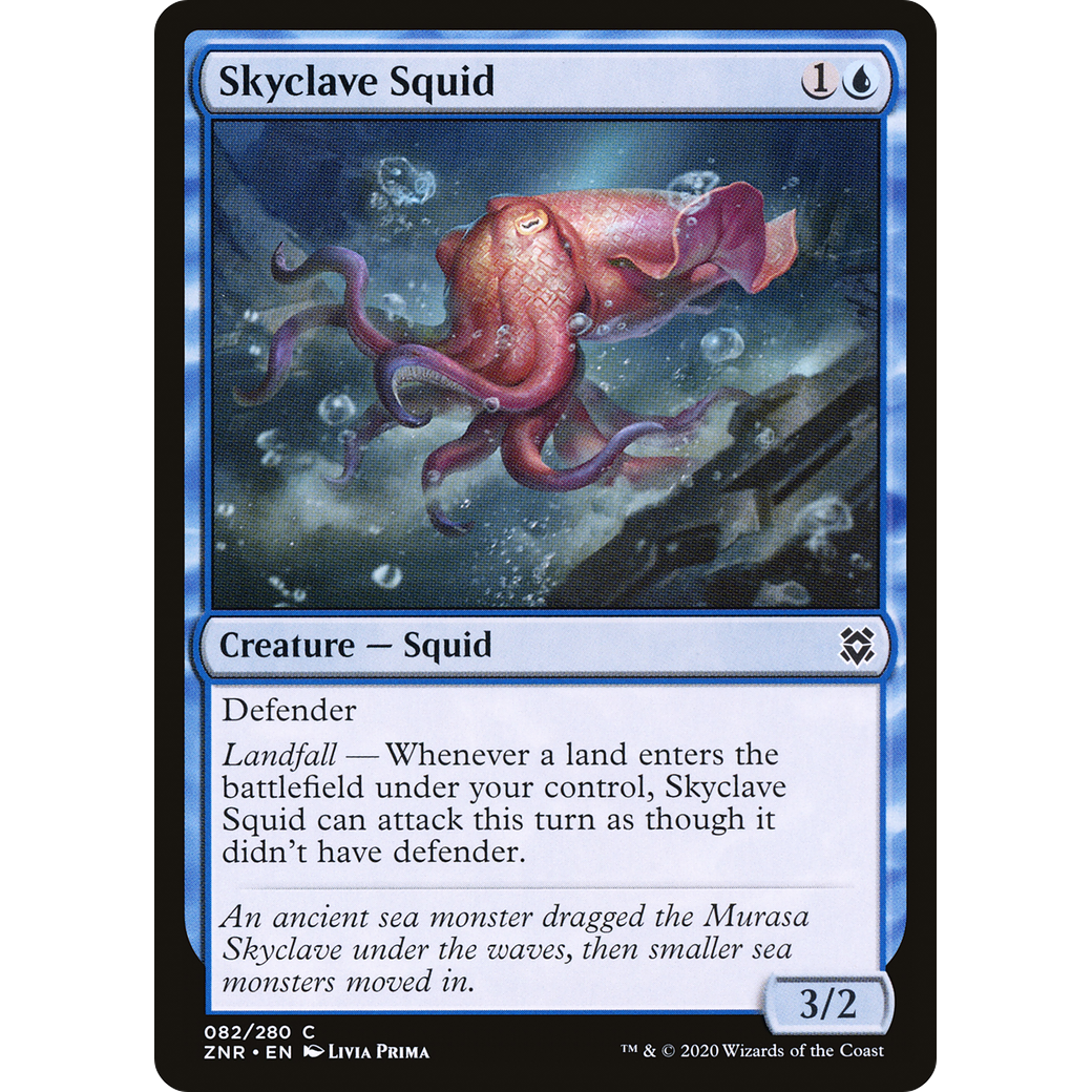 Skyclave Squid (ZNR-082) - Zendikar Rising