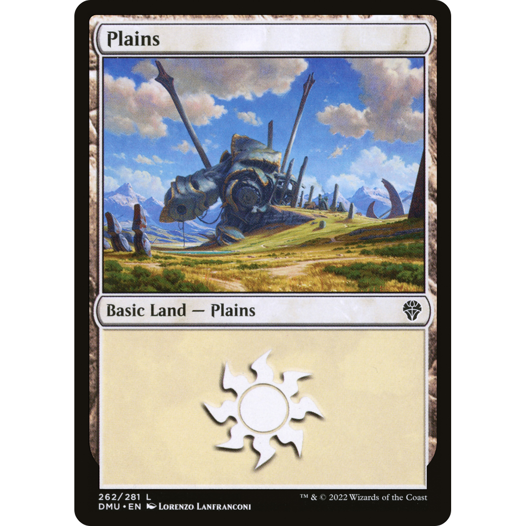 Plains (262) (DMU-262) - Dominaria United Foil