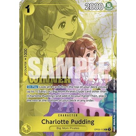 Charlotte Pudding (Winner Pack 2024 Oct.-Dec.) (OP03-112) - One Piece Promotion Cards Foil