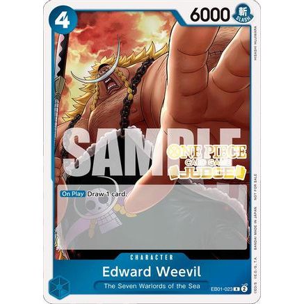 Edward Weevil (Judge Pack Vol. 4) (EB01-023) - One Piece Promotion Cards Foil