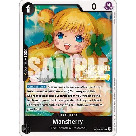 Mansherry (Judge Pack Vol. 4) (OP05-088) - One Piece Promotion Cards Foil