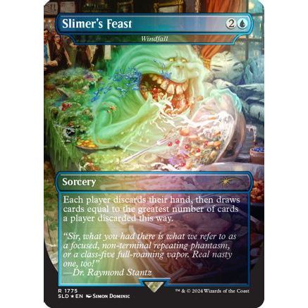 Slimer's Feast - Windfall (Rainbow Foil) (SLD-1775) - Secret Lair Drop Series Foil