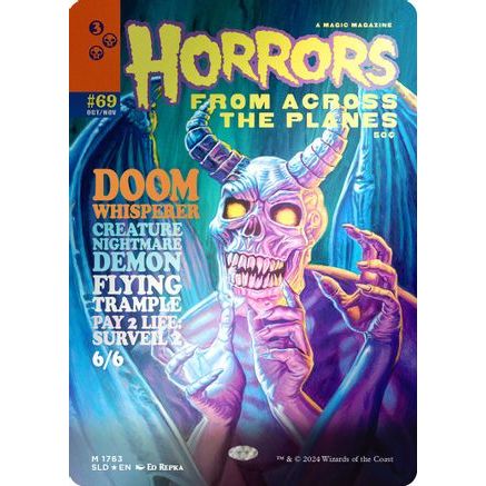 Doom Whisperer (Rainbow Foil) (SLD-1763) - Secret Lair Drop Series Foil