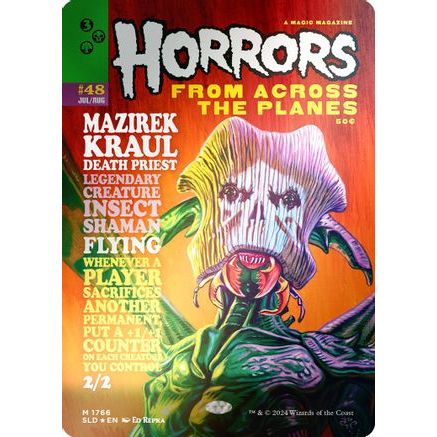 Mazirek, Kraul Death Priest (1766) (Rainbow Foil) (SLD-1766) - Secret Lair Drop Series Foil