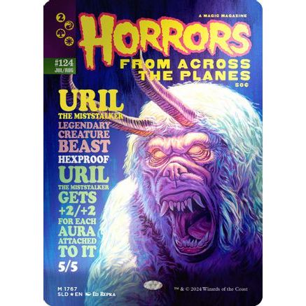 Uril, the Miststalker (Rainbow Foil) (SLD-1767) - Secret Lair Drop Series Foil