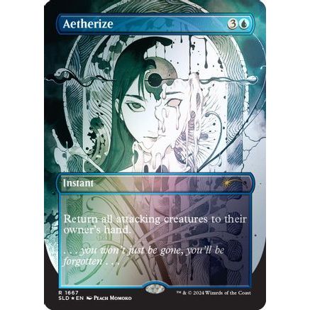 Aetherize (Rainbow Foil) (SLD-1667) - Secret Lair Drop Series Foil