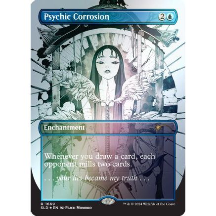 Psychic Corrosion (Rainbow Foil) (SLD-1669) - Secret Lair Drop Series Foil
