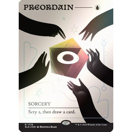 Preordain (1719) (Rainbow Foil) (SLD-1719) - Secret Lair Drop Series Foil