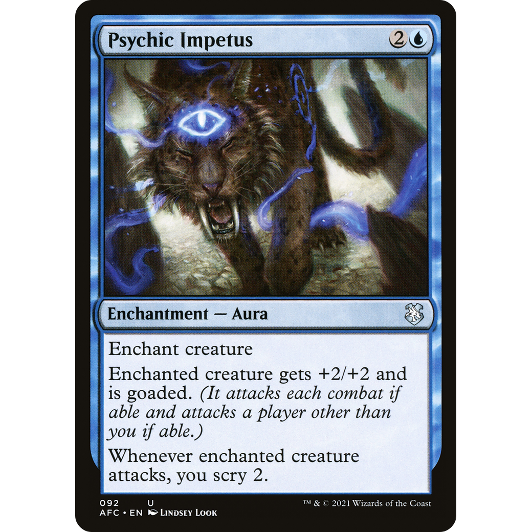 Psychic Impetus (AFC-092) - Forgotten Realms Commander