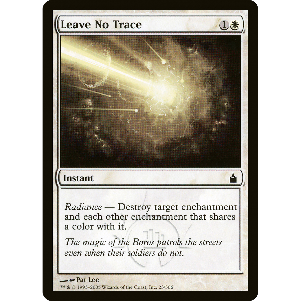 Leave No Trace (RAV-023) - Ravnica: City of Guilds Foil