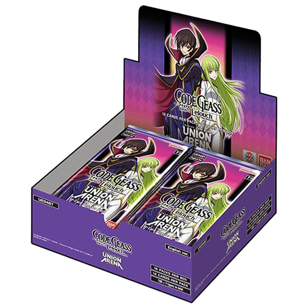 Union Arena TCG: Code Geass: Lelouch of the Rebellion Booster Box (UE04BT)