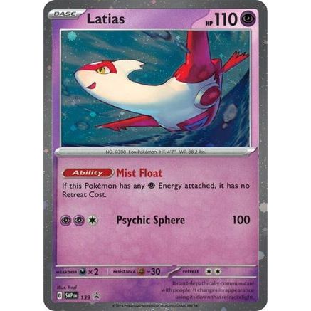 Latias - 139 (Cosmo Holo) 139 - SV Scarlet & Violet Promo Cards Holofoil