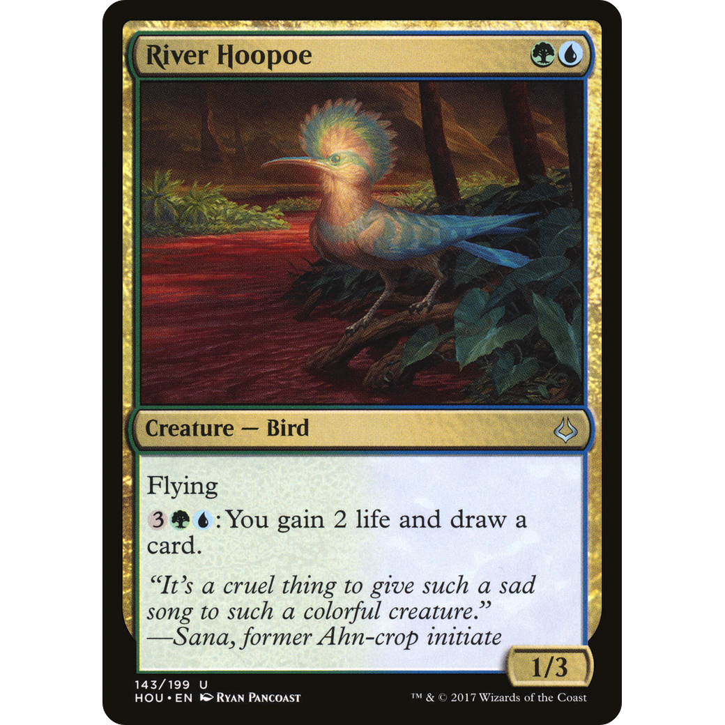 River Hoopoe (HOU-143) - Hour of Devastation Foil