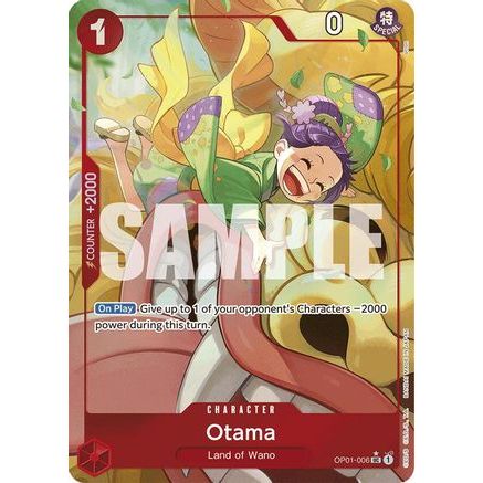 Otama (Alternate Art) (OP01-006) - Premium Booster -The Best- Foil