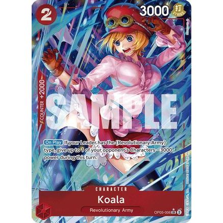 Koala (Alternate Art) (OP05-006) - Premium Booster -The Best- Foil