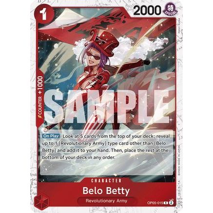 Belo Betty (Jolly Roger Foil) (OP05-015) - Premium Booster -The Best- Foil