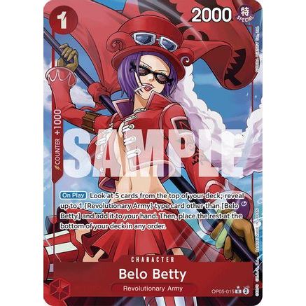 Belo Betty (Alternate Art) (OP05-015) - Premium Booster -The Best- Foil