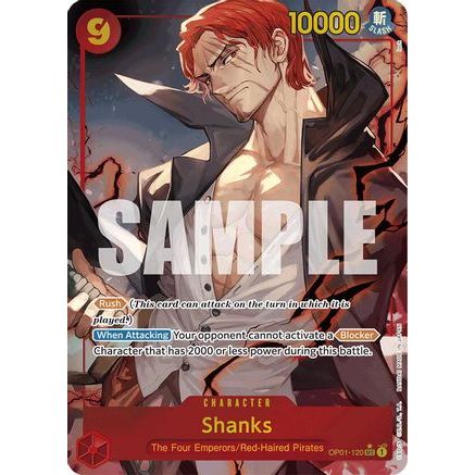 Shanks (OP01-120) (Alternate Art) (OP01-120) - Premium Booster -The Best- Foil