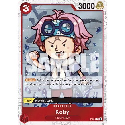 Koby (Jolly Roger Foil) (P-014) - Premium Booster -The Best- Foil