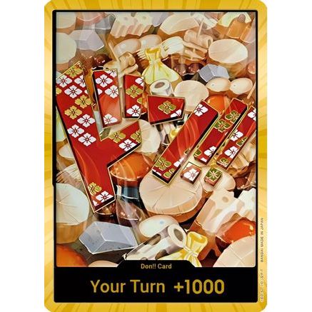 DON!! Card (Oden) (Gold) - Premium Booster -The Best- Foil