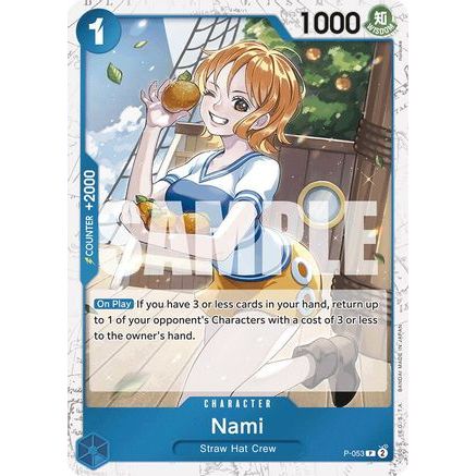 Nami (P-053) (Jolly Roger Foil) (P-053) - Premium Booster -The Best- Foil