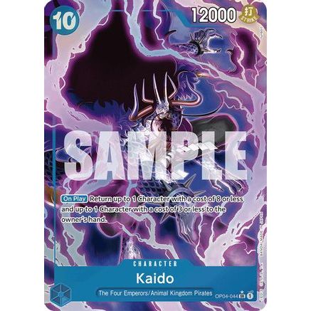 Kaido (OP04-044) (Alternate Art) (OP04-044) - Premium Booster -The Best- Foil