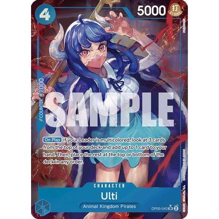 Ulti (Alternate Art) (OP05-043) - Premium Booster -The Best- Foil