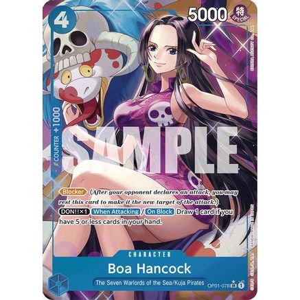 Boa Hancock (OP01-078) (Alternate Art) (OP01-078) - Premium Booster -The Best- Foil