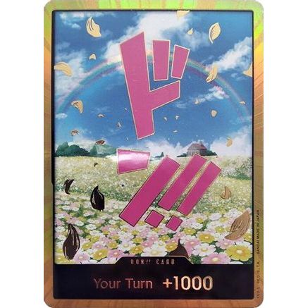 DON!! Card (Rebecca) (Gold) - Premium Booster -The Best- Foil
