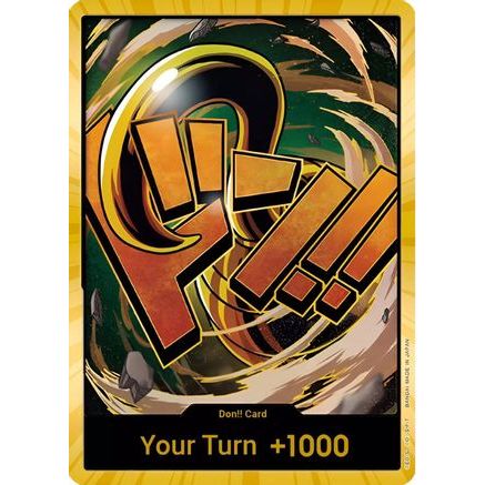 DON!! Card (Crocodile) (Gold) - Premium Booster -The Best- Foil
