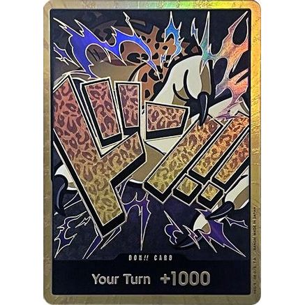 DON!! Card (Rob Lucci) (Gold) - Premium Booster -The Best- Foil
