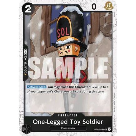 One-Legged Toy Soldier (Jolly Roger Foil) (OP05-081) - Premium Booster -The Best- Foil