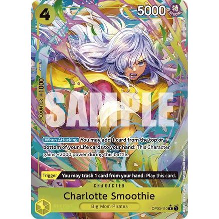 Charlotte Smoothie (Alternate Art) (OP03-110) - Premium Booster -The Best- Foil