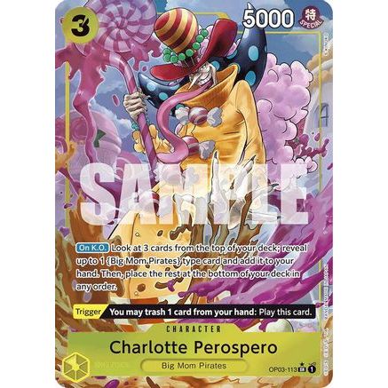 Charlotte Perospero (Alternate Art) (OP03-113) - Premium Booster -The Best- Foil