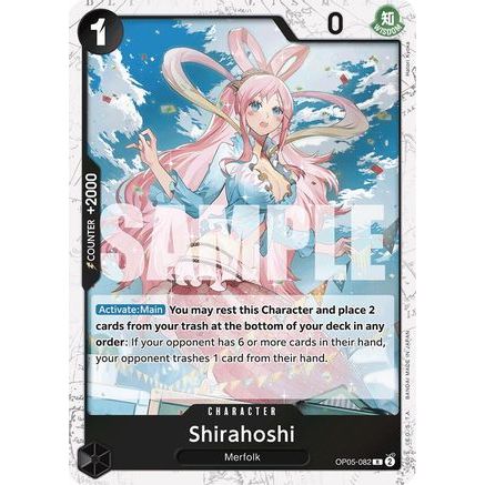 Shirahoshi (OP05-082) (Jolly Roger Foil) (OP05-082) - Premium Booster -The Best- Foil