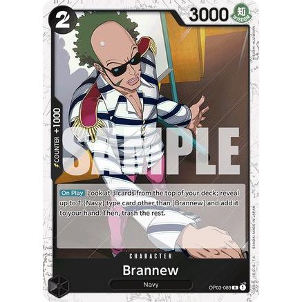 Brannew (Jolly Roger Foil) (OP03-089) - Premium Booster -The Best- Foil