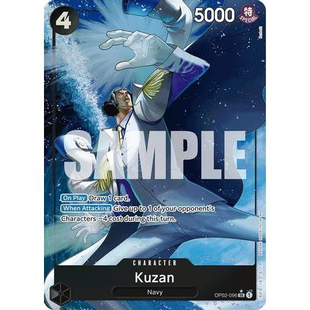 Kuzan (OP02-096) (Alternate Art) (OP02-096) - Premium Booster -The Best- Foil