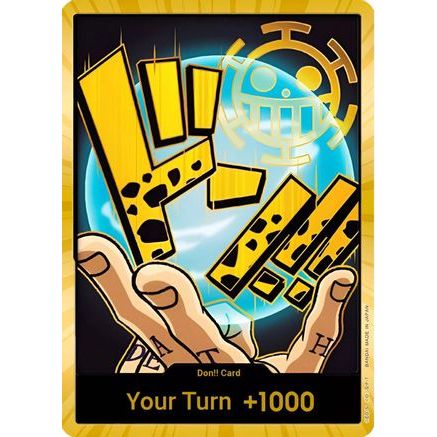 DON!! Card (Trafalgar Law) (Gold) - Premium Booster -The Best- Foil